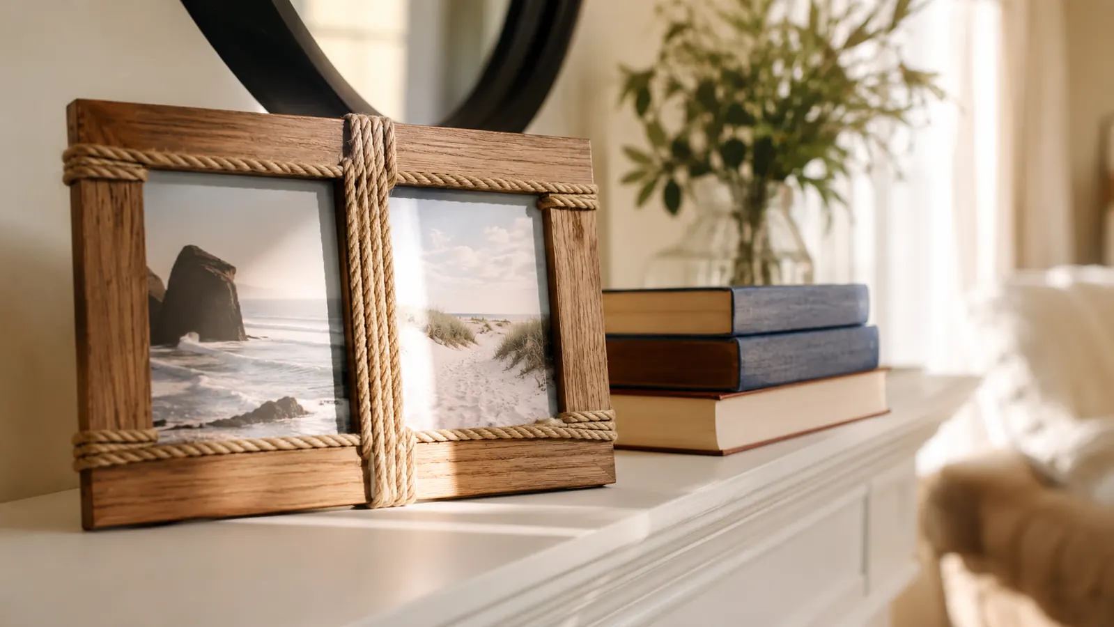 Calibron Then And Now Frame Vs Standard Picture Frame